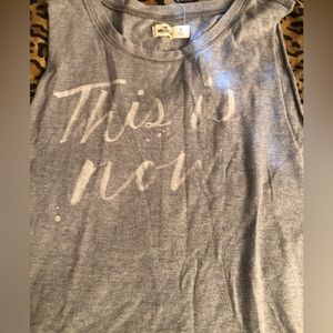 Hollister small gray scoop neck tank 2nd gray tank free